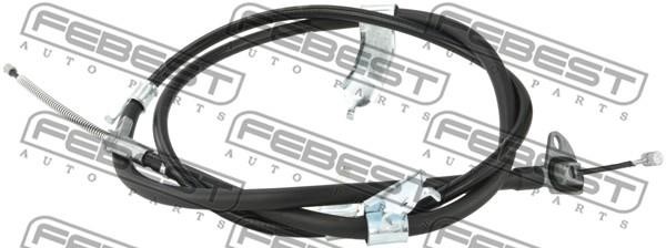 Febest 01100-ASA42LH Cable Pull, parking brake 01100ASA42LH
