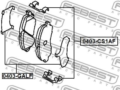 Buy Febest 0403-CS1AF at a low price in United Arab Emirates!