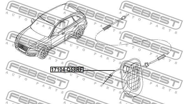 Buy Febest 17104-Q58RF at a low price in United Arab Emirates!