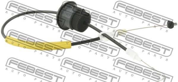 Febest 17104-Q58RF Cable Pull, door release 17104Q58RF