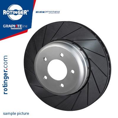 Rotinger RT 71005HP-GL T6 Front brake disc ventilated RT71005HPGLT6