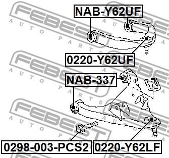 Buy Febest 0298-003-PCS2 at a low price in United Arab Emirates!