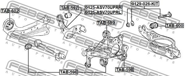 Buy Febest 0125-ASV70UPRR at a low price in United Arab Emirates!