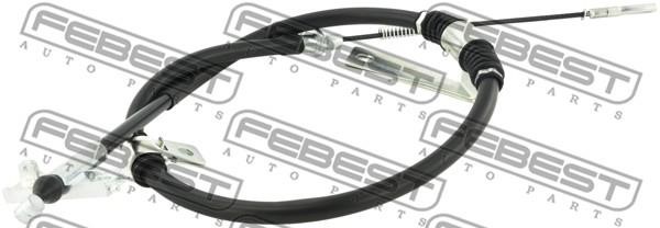 Febest 14100-KYR05RH Cable Pull, parking brake 14100KYR05RH