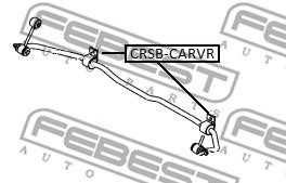 Febest CRSB-CARR Stabiliser Mounting CRSBCARR