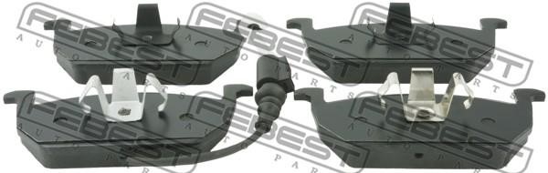 Febest 2601-OCTA7F Front disc brake pads, set 2601OCTA7F