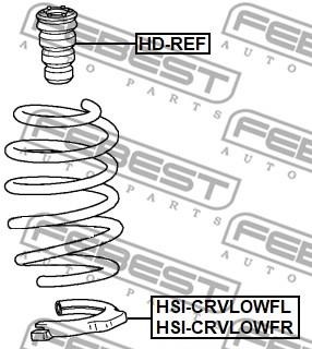 Buy Febest HSI-CRVLOWFL at a low price in United Arab Emirates!