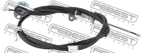 Febest 01100-ASA42RH Cable Pull, parking brake 01100ASA42RH