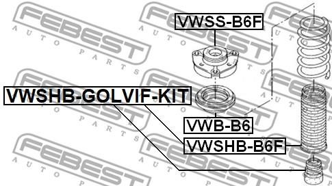 Buy Febest VWSHB-GOLVIF-KIT at a low price in United Arab Emirates!