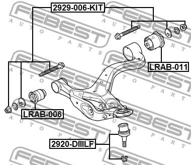 Buy Febest 2929-006-KIT at a low price in United Arab Emirates!