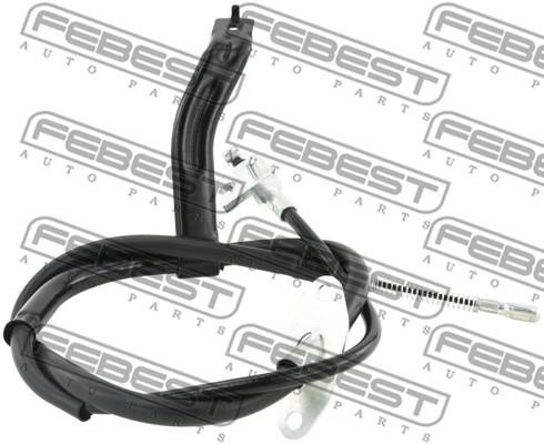 Febest 14100-ACTLH Cable Pull, parking brake 14100ACTLH