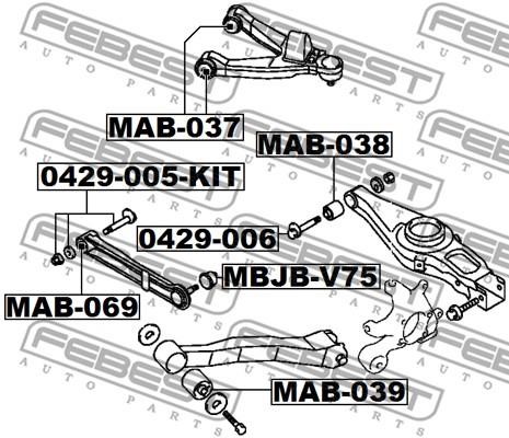 Buy Febest 0429-005-KIT at a low price in United Arab Emirates!