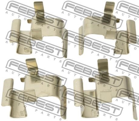 Febest 0403-CYR Mounting kit brake pads 0403CYR