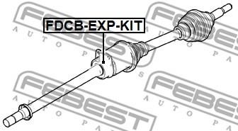 Buy Febest FDCB-EXP-KIT at a low price in United Arab Emirates!