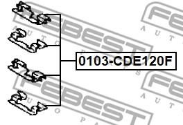 Buy Febest 0103-CDE120F at a low price in United Arab Emirates!