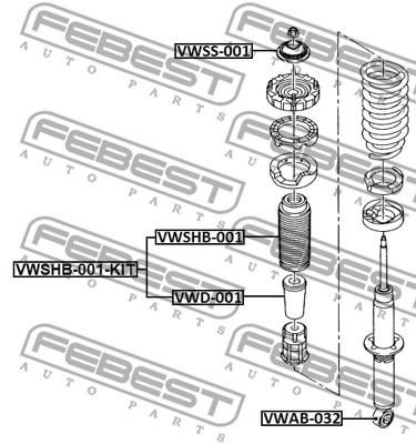 Buy Febest VWSHB-001-KIT at a low price in United Arab Emirates!