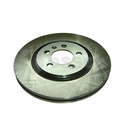 Ossca 09874 Front brake disc ventilated 09874