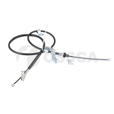 Ossca 50002 Cable Pull, parking brake 50002