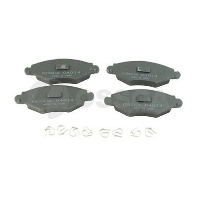 Ossca 04014 Brake Pad Set, disc brake 04014