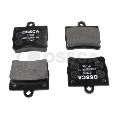 Ossca 07005 Brake Pad Set, disc brake 07005