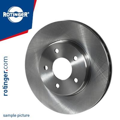 Rotinger RT 21885 Front brake disc ventilated RT21885