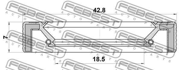 Buy Febest 95LAY-20420707X at a low price in United Arab Emirates!