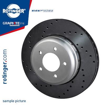 Rotinger RT 71004HP-GL T3 Rear ventilated brake disc RT71004HPGLT3