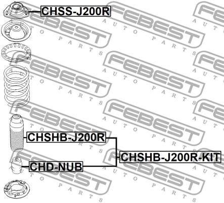 Buy Febest CHSHB-J200R-KIT at a low price in United Arab Emirates!
