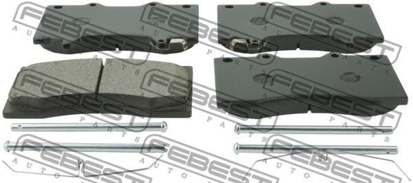 Febest 0201-Y62F Brake Pad Set, disc brake 0201Y62F