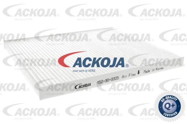 Ackoja A52-30-0005 Filter, interior air A52300005