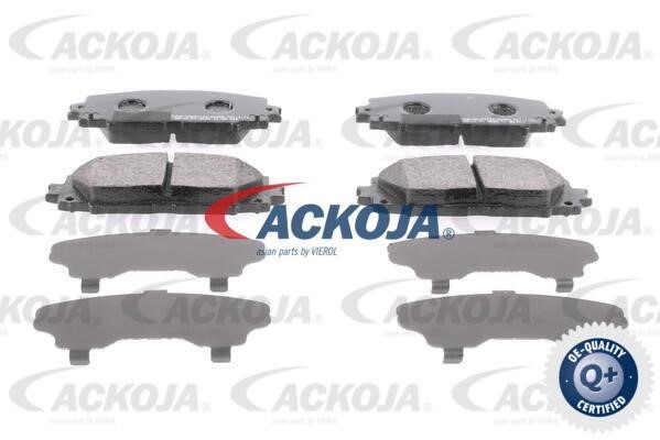 Ackoja A70-0084 Front disc brake pads, set A700084