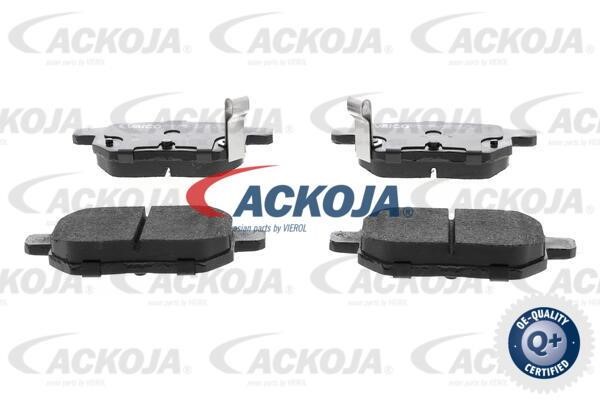 Ackoja A70-0038 Rear disc brake pads, set A700038