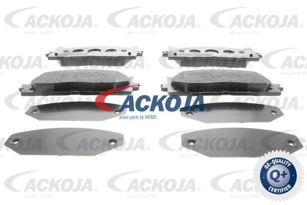 Ackoja A70-0091 Front disc brake pads, set A700091