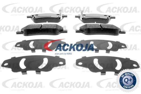 Ackoja A70-0055 Front disc brake pads, set A700055