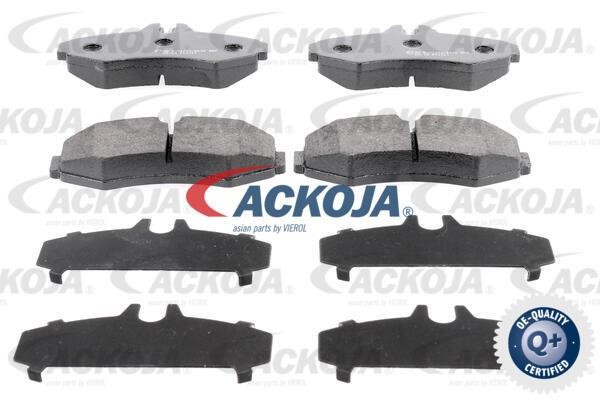 Ackoja A38-0053 Front disc brake pads, set A380053