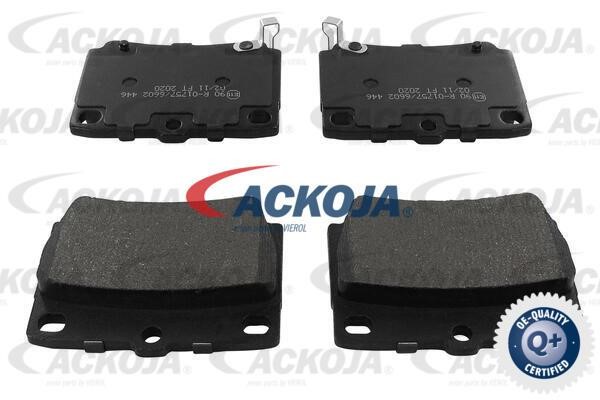 Ackoja A37-0015 Rear disc brake pads, set A370015