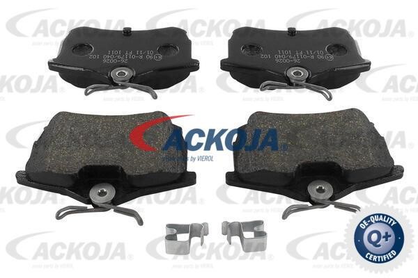 Ackoja A26-0026 Brake Pad Set, disc brake A260026