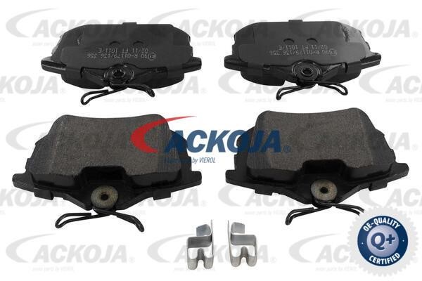 Ackoja A37-0022 Rear disc brake pads, set A370022