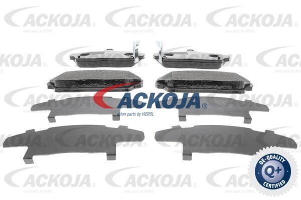 Ackoja A26-0019 Brake Pad Set, disc brake A260019