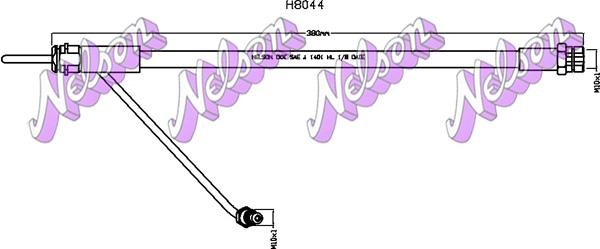 Brovex-Nelson H8044 Brake Hose H8044