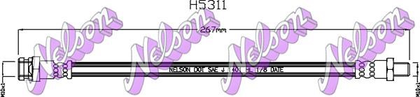 Brovex-Nelson H5311 Brake Hose H5311