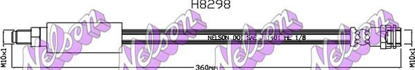 Brovex-Nelson H8298 Brake Hose H8298
