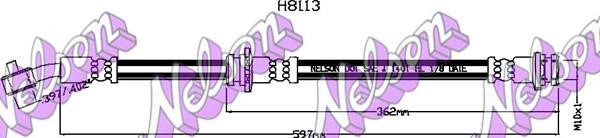 Brovex-Nelson H8113 Brake Hose H8113