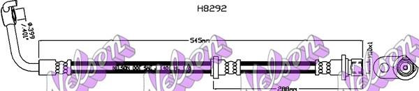 Brovex-Nelson H8292 Brake Hose H8292