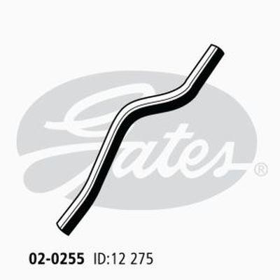 Gates 02-0255 Heater hose 020255