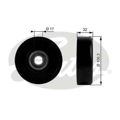 Gates 38002 Bypass roller 38002