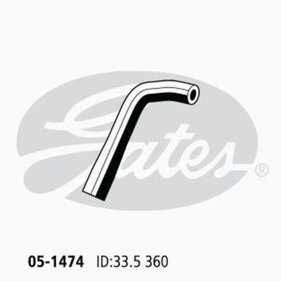 Gates 05-1474 Radiator hose 051474
