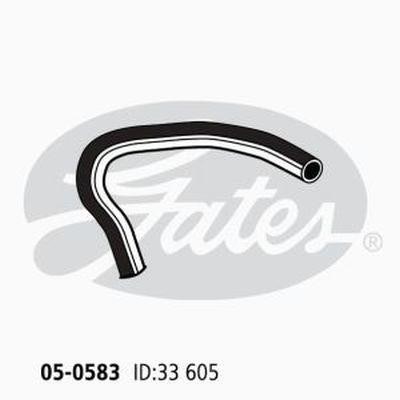 Gates 05-0583 Radiator hose 050583