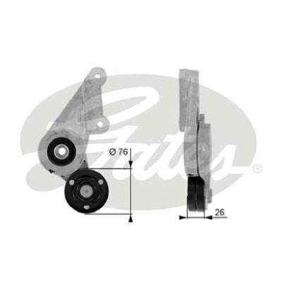 Gates 38304 Idler roller 38304