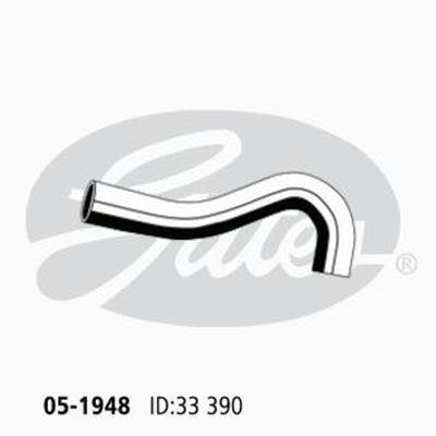 Gates Radiator hose – price 37 PLN